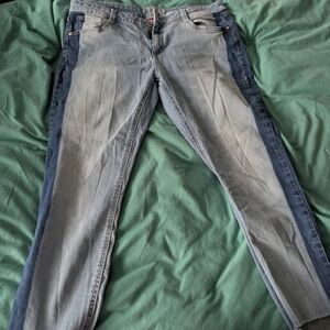 Arizona Jean Company Women's Dual Blue Straight Leg Jeans